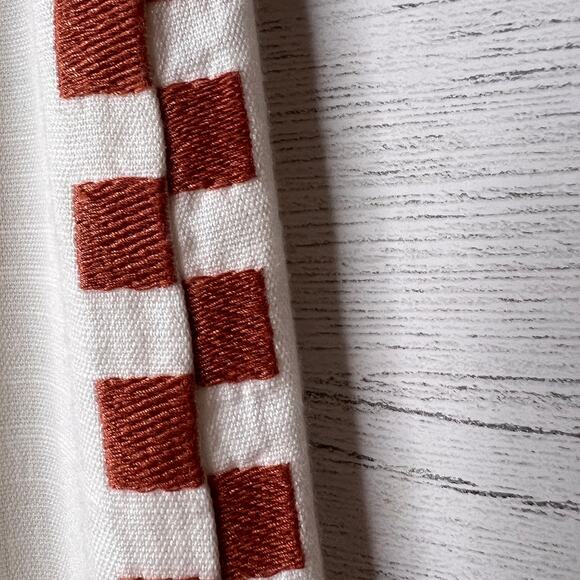 Billabong Skirt Womens SZ Small Secret Cove Midi in Salt Crystal Checkered Sides - Picture 8 of 16